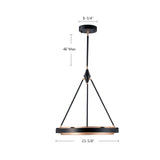 Alora Duo 24-in Pendant