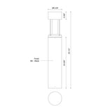 Kuzco Novato 36-in Exterior Bollard