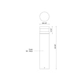 Kuzco Windermere 28-in Exterior Bollard