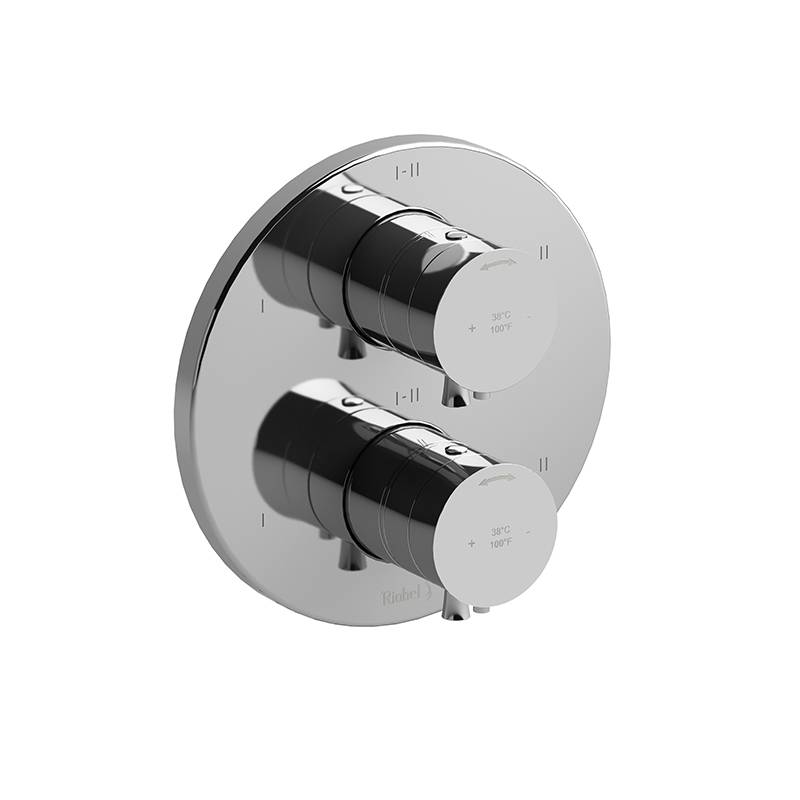 Edge 4-way Type T/p (Thermostatic/pressure Balance) Coaxial Valve Trim