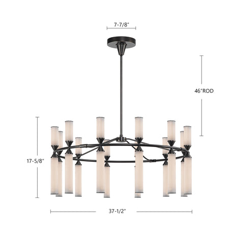 Alora Edwin 38-in Chandelier