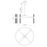 Alora Edwin 38-in Chandelier