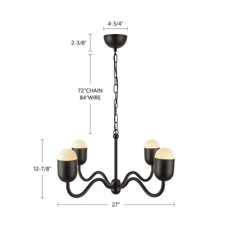 Alora Mood Effie 27-in Chandelier