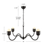 Alora Mood Effie 39-in Chandelier