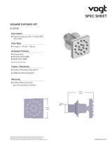 SQUARE EXPOSED BODY JET