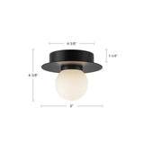 Kuzco Elixir 6-in Flush Mount