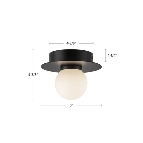 Kuzco Elixir 6-in Flush Mount