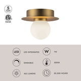 Kuzco Elixir 6-in Flush Mount