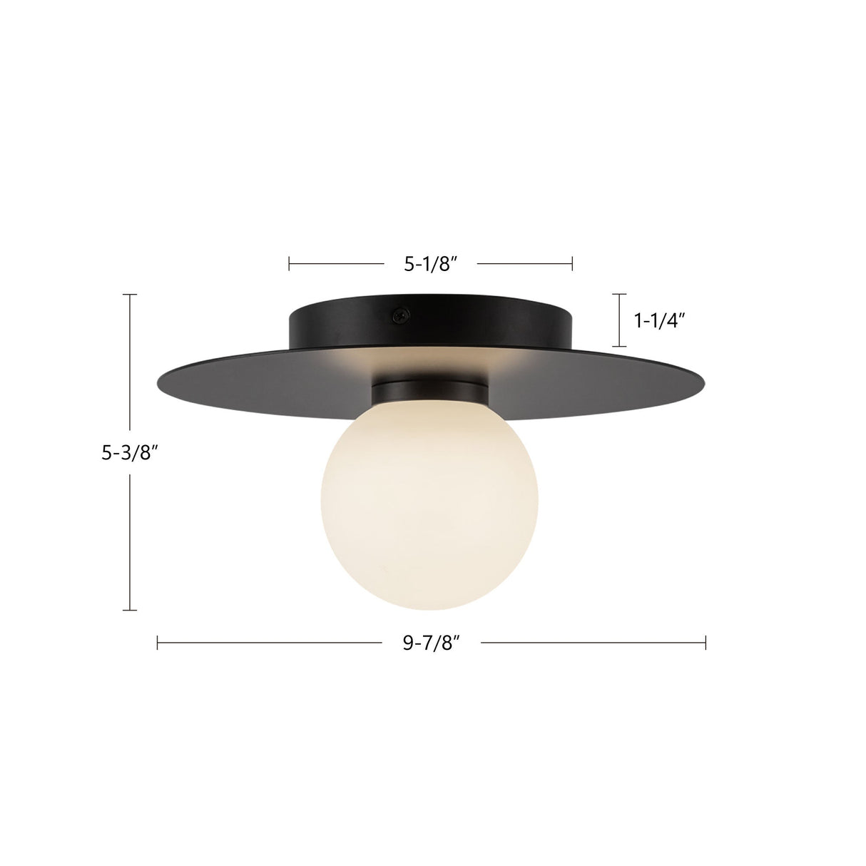 Kuzco Elixir 10-in Flush Mount