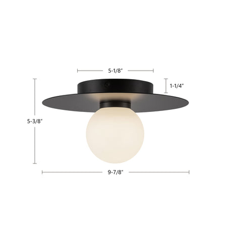 Kuzco Elixir 10-in Flush Mount