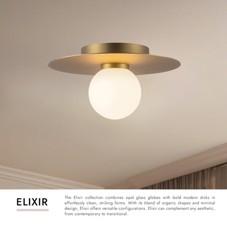 Kuzco Elixir 10-in Flush Mount