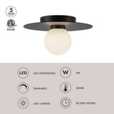 Kuzco Elixir 10-in Flush Mount