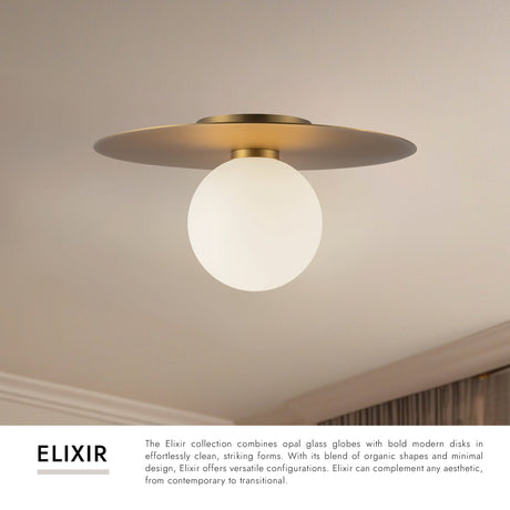 Kuzco Elixir 14-in Flush Mount