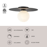 Kuzco Elixir 14-in Flush Mount