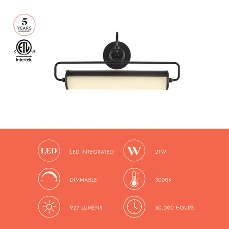 Alora Mood Ellen 21-in Wall/Picture Light