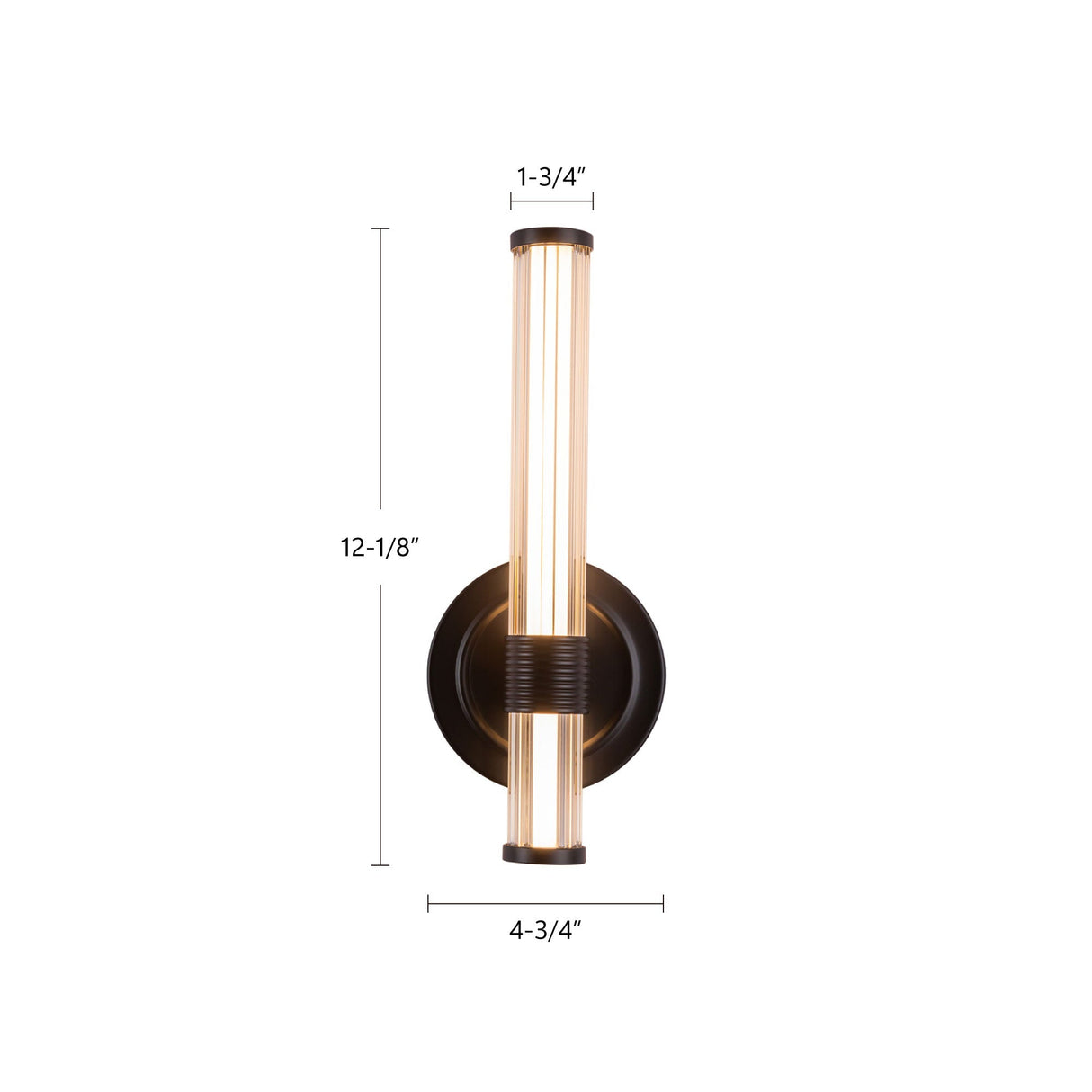 Alora Mood Elsie 12-in Wall/Vanity Light