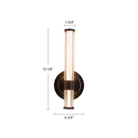 Alora Mood Elsie 12-in Wall/Vanity Light