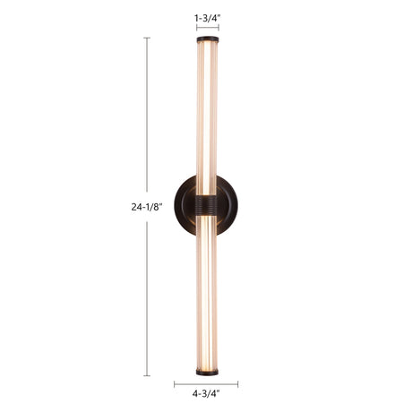Alora Mood Elsie 24-in Wall/Vanity Light