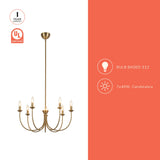 Alora Mood Ember 26-in Chandelier