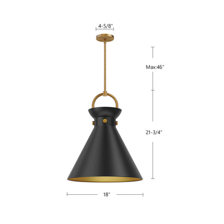 Alora Mood Emerson 18-in Pendant
