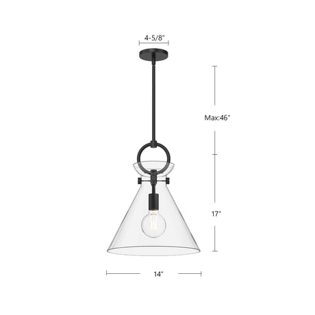 Alora Mood Emerson 14-in Pendant