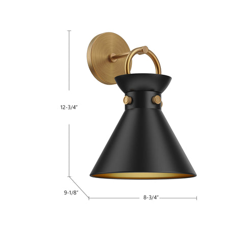 Alora Mood Emerson 9-in Wall/Vanity Light