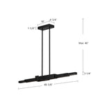 Kuzco Enzo 48-in Linear Pendant