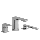 Equinox 3-piece Deck-mount Tub Filler With Hand Shower Trim
