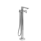 Equinox 2-way Type T (Thermostatic) Coaxial Floor-mount Tub Filler With Hand Shower Trim