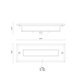 Kuzco Bristol 10-in Exterior Wall/Step Light