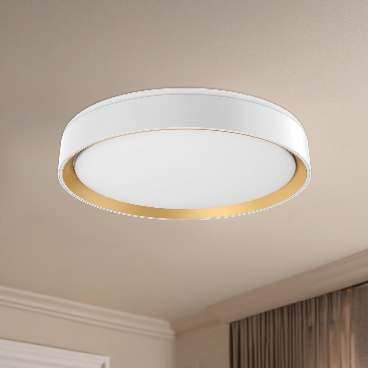 Kuzco Essex 16-in Flush Mount