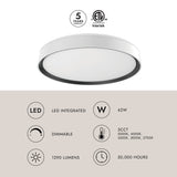 Kuzco Essex 20-in Flush Mount