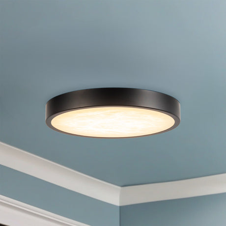 Alora Evelyn 7-in Flush Mount