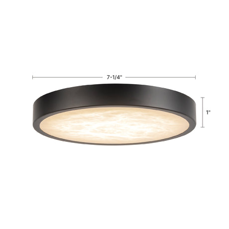 Alora Evelyn 7-in Flush Mount