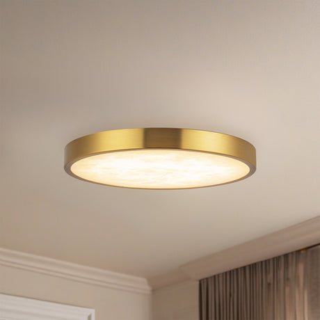 Alora Evelyn 9-in Flush Mount