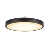 Alora Evelyn 9-in Flush Mount