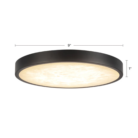 Alora Evelyn 9-in Flush Mount