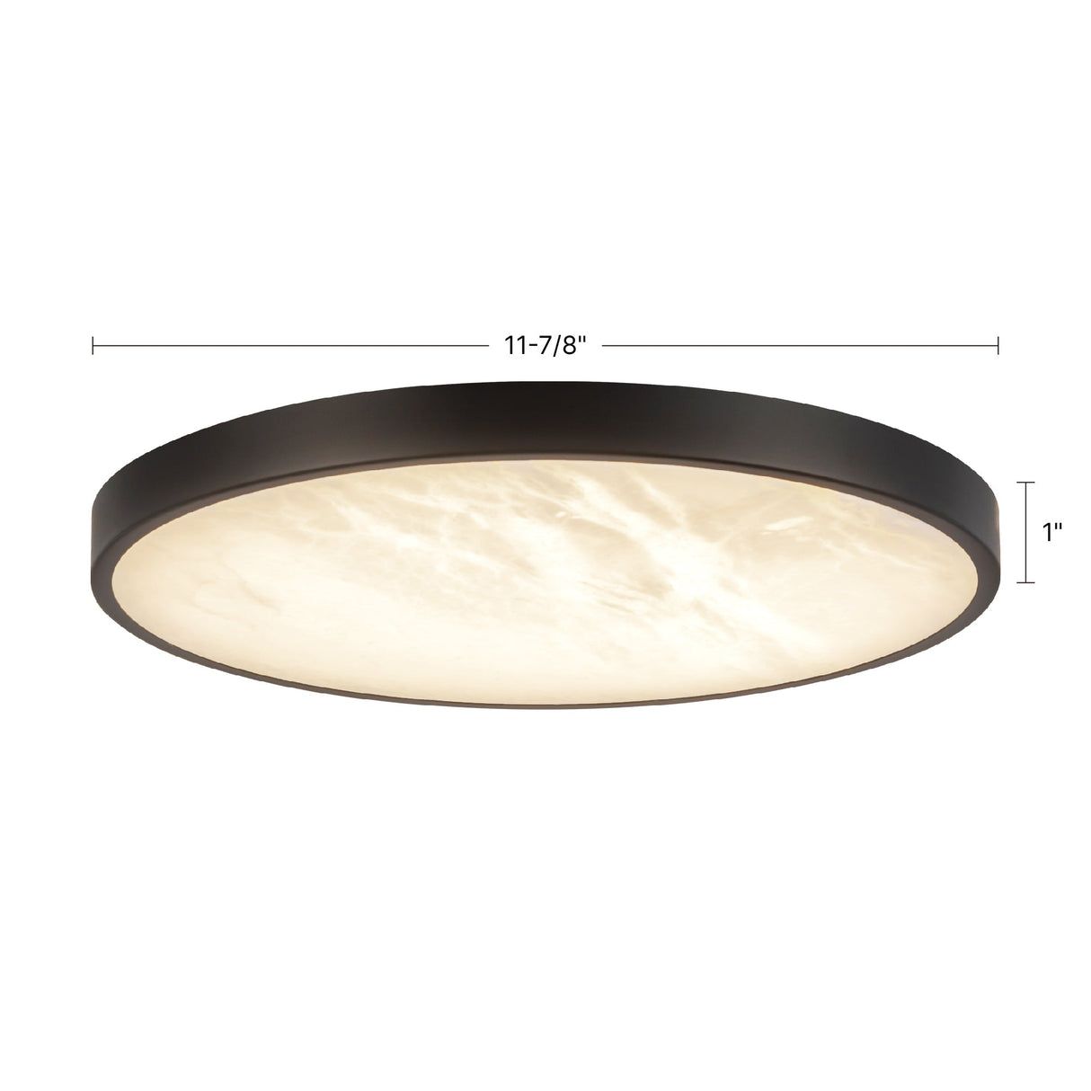 Alora Evelyn 12-in Flush Mount