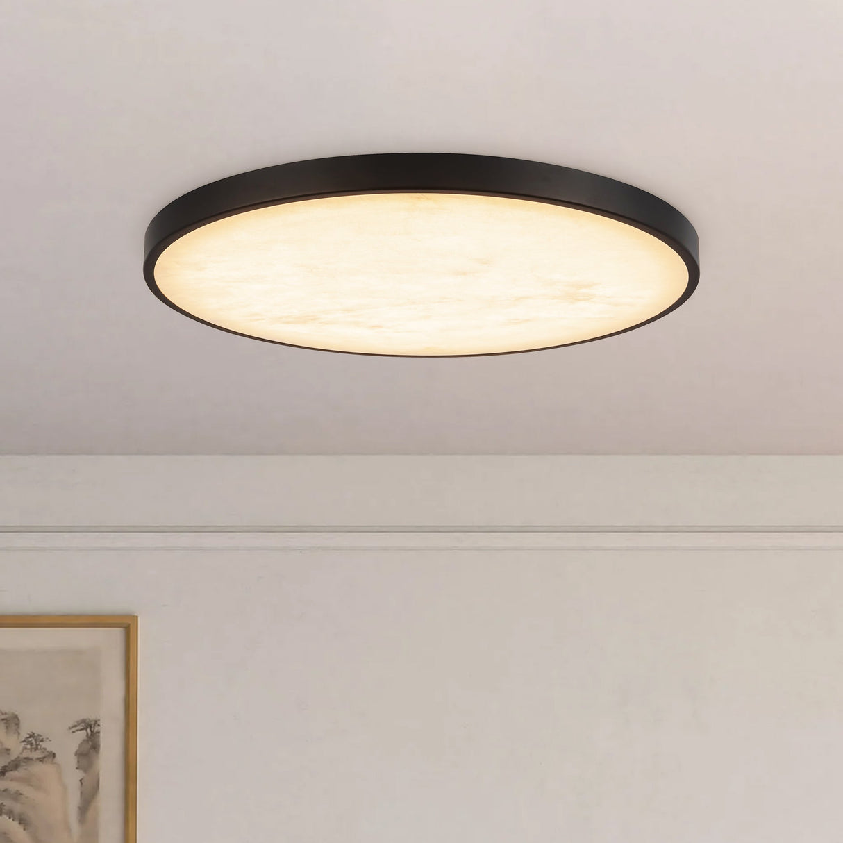 Alora Evelyn 15-in Flush Mount