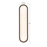 Alora Evelyn 22-in Wall/Vanity Light