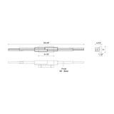 Kuzco Enzo 60-in Wall Sconce