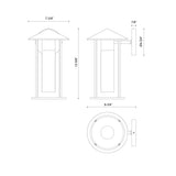 Alora Mood Tenko 12-in Exterior Wall