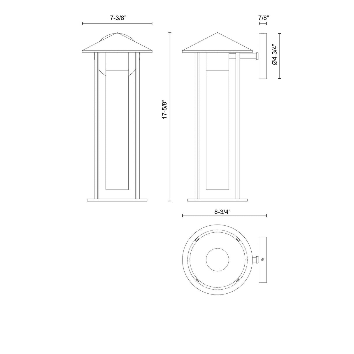 Alora Mood Tenko 18-in Exterior Wall