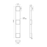 Kuzco Vail 55-in Exterior Wall Sconce