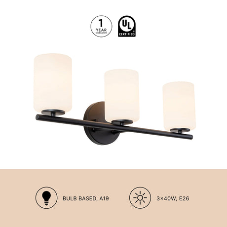 Kuzco Vibe Ezra 22-in Vanity Light