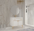 Armadi Art Expression Gold Wall Mount Bathroom Vanity - image 2