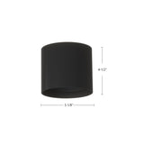 Kuzco Falco 5-in Flush Mount