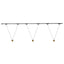 Kuzco Trilo Ceiling Kit - Faria Double 3-Head