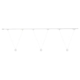 Kuzco Trilo Ceiling Kit - Faria Double 3-Head