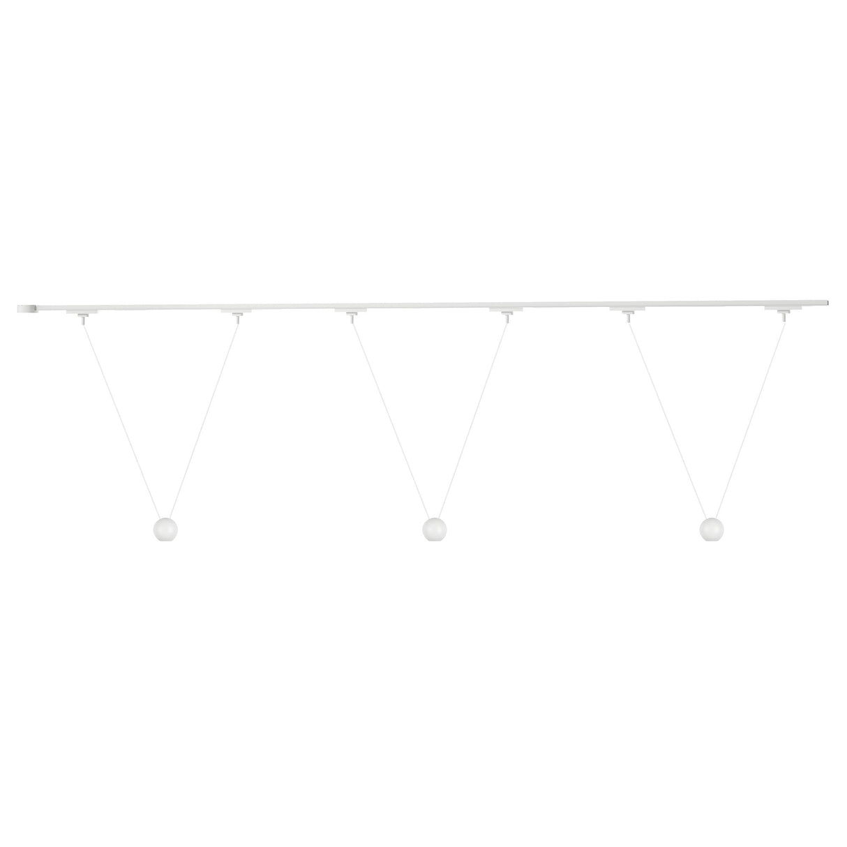 Kuzco Trilo Ceiling Kit - Faria Double 3-Head